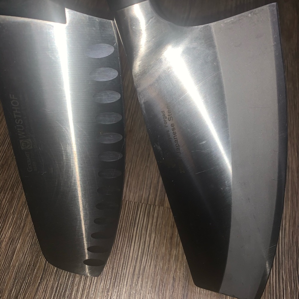 Light vegetable chopping chef knives